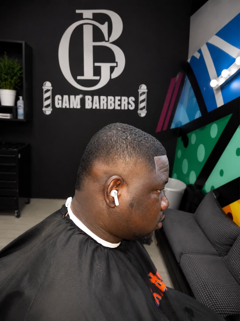 Skin fade haircut